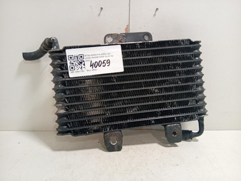 Radiatore OLIO ME203946 Mitsubishi Pajero III 2000