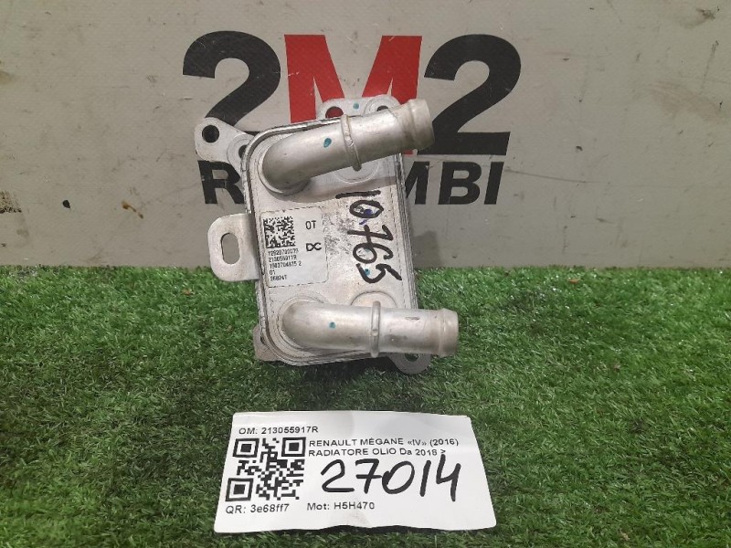 Radiatore OLIO 213055917R Renault Mégane IV 2016