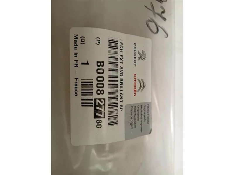 Guarnizione Raschiavetro Porta EST ANT DX B000827780 Citroen C1 II 2014