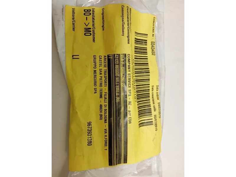 Guarnizione Raschiavetro Porta EST ANT DX 9673931380 Peugeot 2008 I 2016