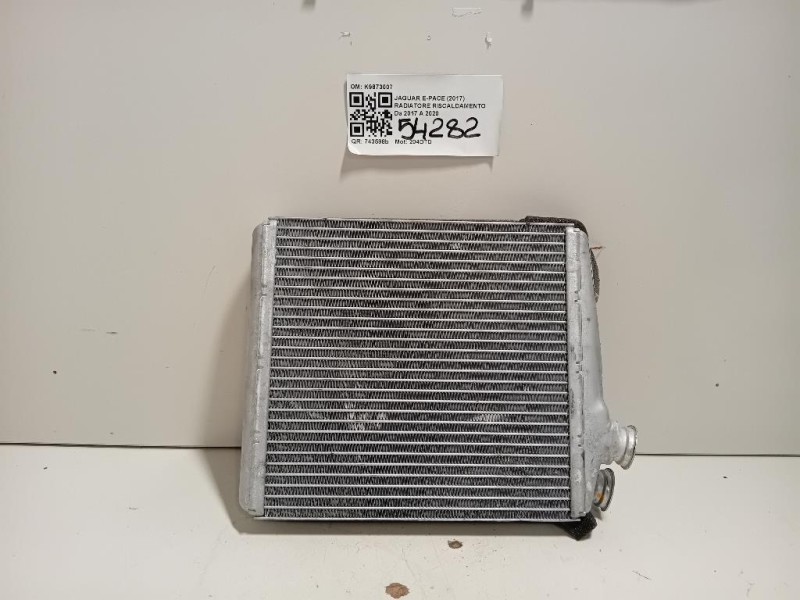 Radiatore Riscaldamento K9873007 Jaguar E-pace 2017