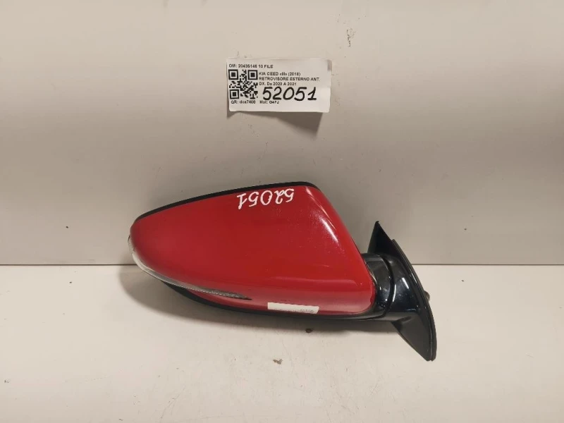Retrovisore Esterno ANT DX 20435146 10 FILE Kia CEED III 2018