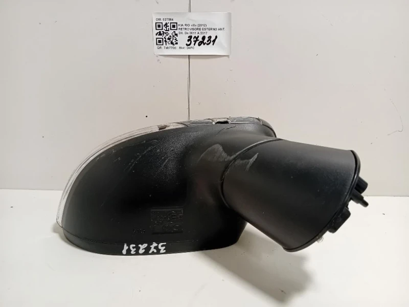 Retrovisore Esterno ANT DX VETRO SPECCHIO Kia RIO III 2012