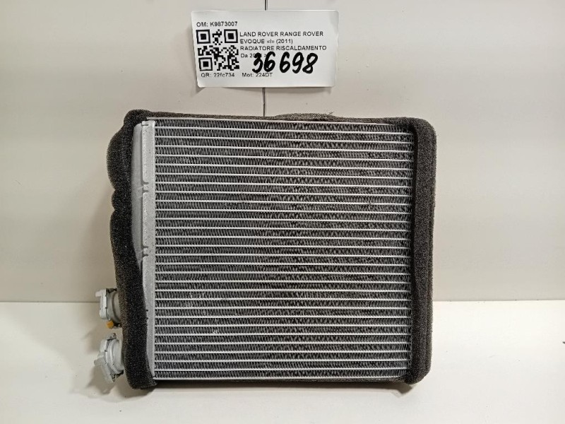 Radiatore Riscaldamento K9873007 Land Rover Range Rover Evoque I 2011