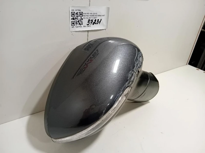 Retrovisore Esterno ANT DX VETRO SPECCHIO Kia RIO III 2012