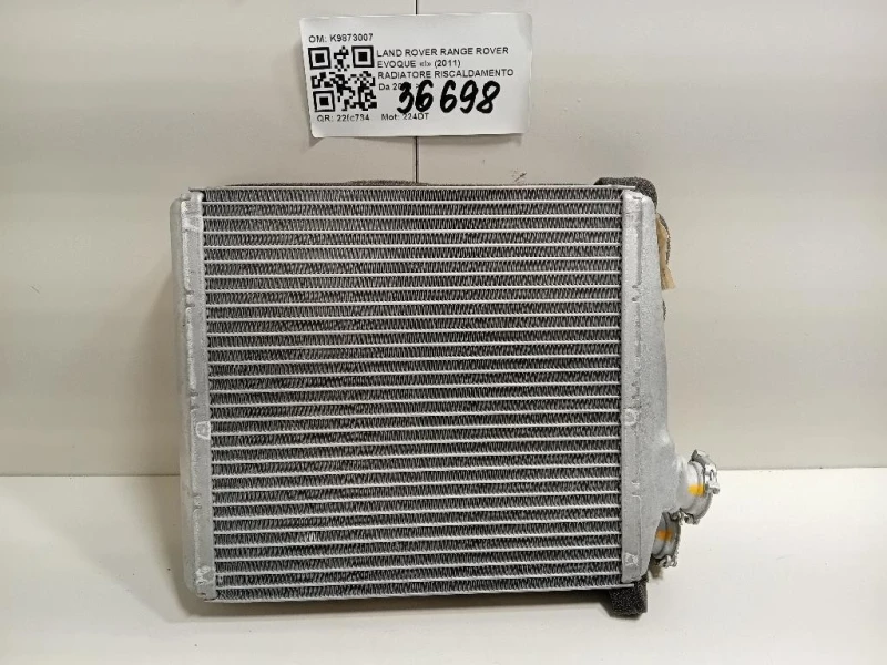 Radiatore Riscaldamento K9873007 Land Rover Range Rover Evoque I 2011