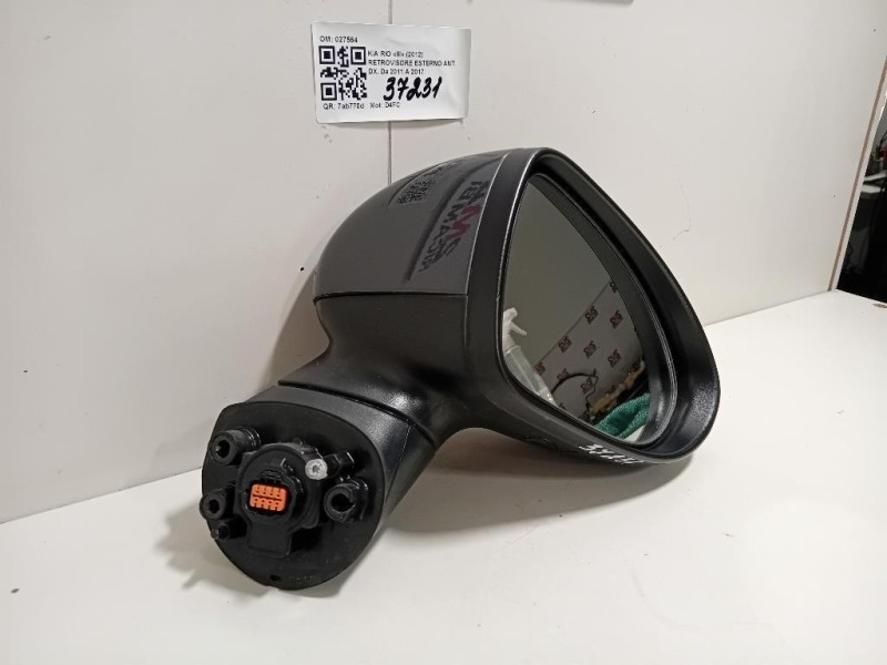 Retrovisore Esterno ANT DX VETRO SPECCHIO Kia RIO III 2012