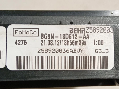 Radiatore Riscaldamento BG9N-18D612-AA Land Rover Range Rover Evoque I 2011