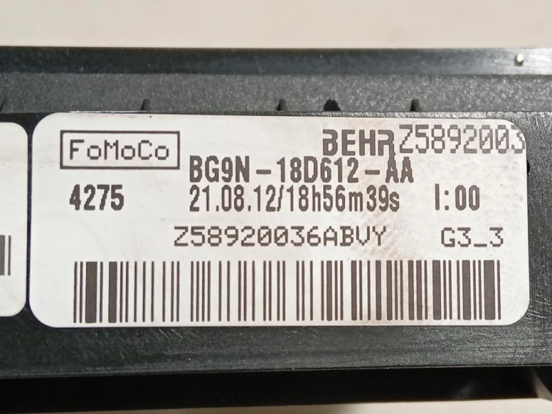 Radiatore Riscaldamento BG9N-18D612-AA Land Rover Range Rover Evoque I 2011