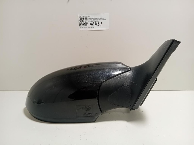 Retrovisore Esterno ANT DX 876203U7001K Kia Sportage III 2010