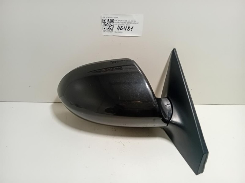Retrovisore Esterno ANT DX 876203U7001K Kia Sportage III 2010