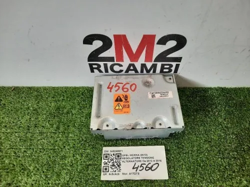 Regolatore Tensione Alternatore 545249971 INVERTITORE POTENZA Opel Mokka 2013