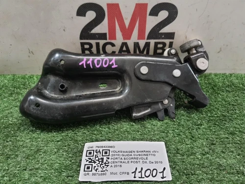 Guida Cuscinetto Porta Scorrevole Centrale POST DX 7N0843398D Volkswagen Sharan IV 2010