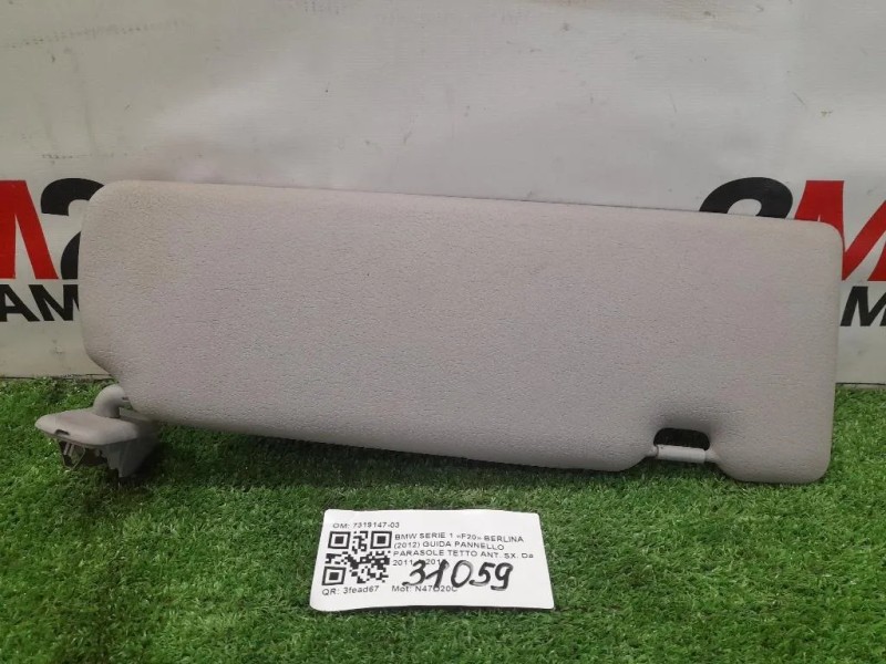 Guida Pannello Parasole Tetto ANT SX 7319147-03 Bmw Serie 1 F20 Berlina 2012
