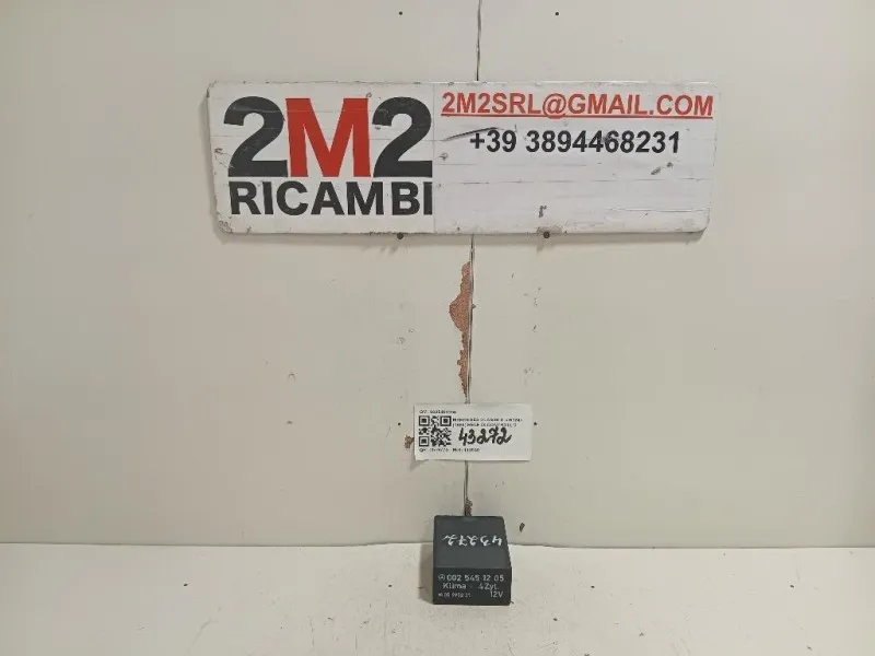 RELE DI Controllo 0025451205 Mercedes Classe E W124 1985