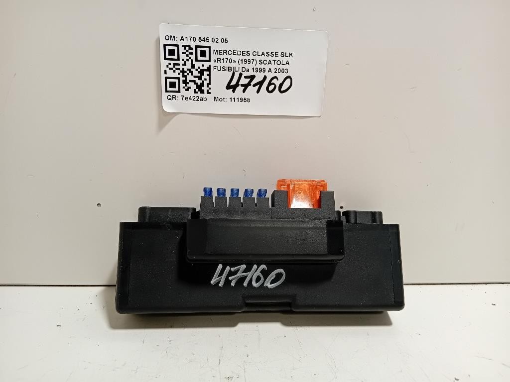 RELE DI Controllo A170 545 02 05 Mercedes Classe SLK R170 1997