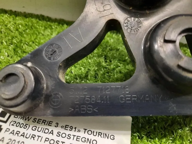Guida Sostegno Paraurti POST DX 51127127718 Bmw Serie 3 E91 Touring 2005