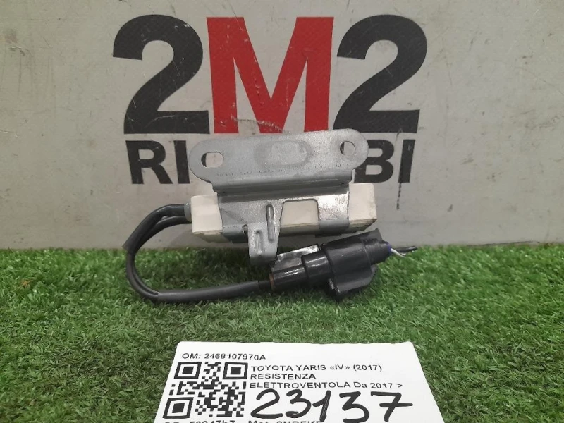 Resistenza Elettroventola 2468107970A Toyota Yaris IV 2017