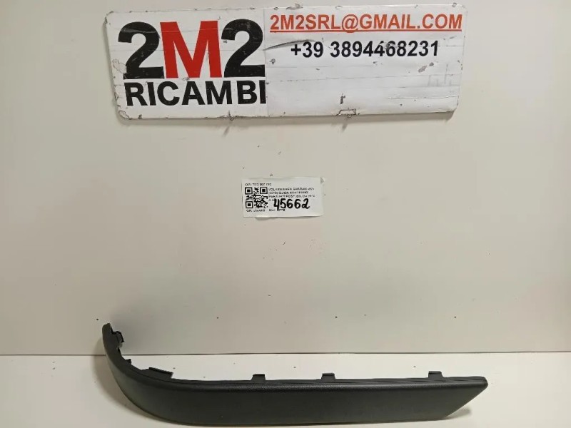 Guida Sostegno Paraurti POST DX 7M3 807 792 Volkswagen Sharan IV 2010