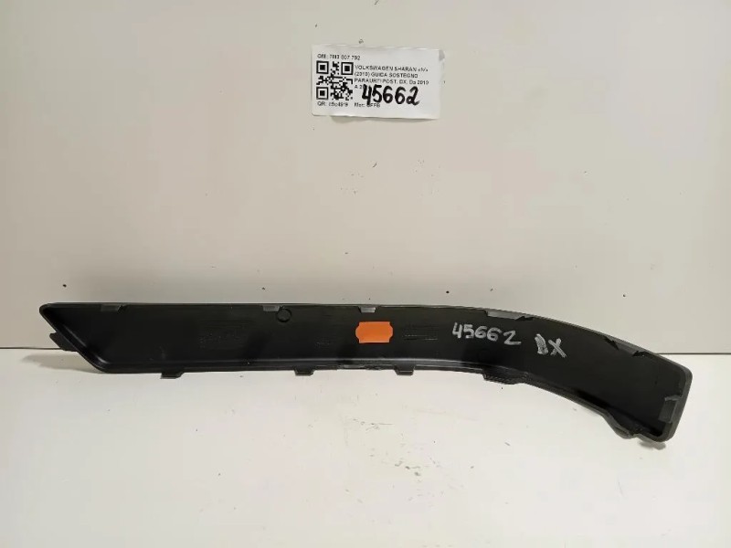 Guida Sostegno Paraurti POST DX 7M3 807 792 Volkswagen Sharan IV 2010