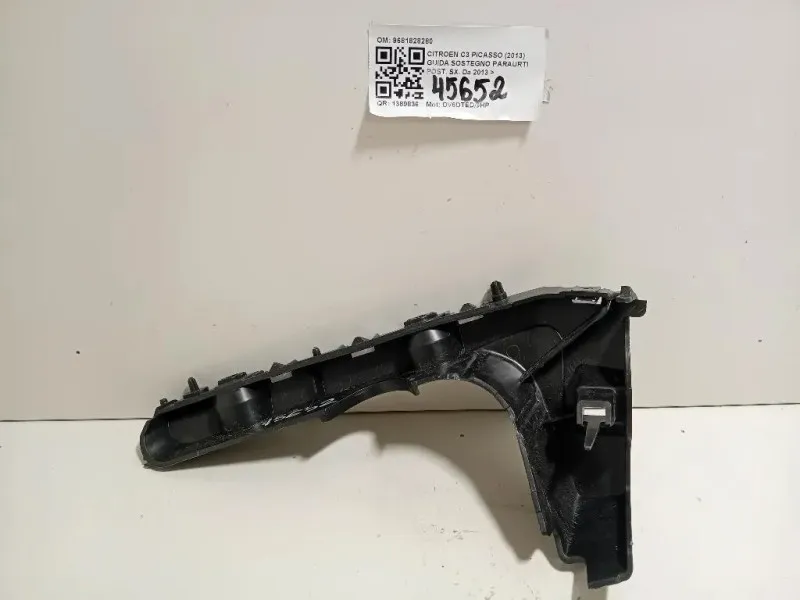 Guida Sostegno Paraurti POST SX 9681828280 Citroen C3 Picasso 2013
