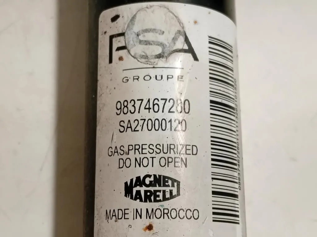 Ammortizzatore POST SX 9837467280 Opel Corsa F 2019