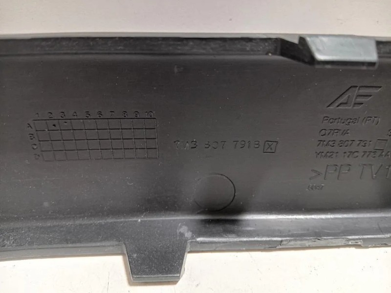 Guida Sostegno Paraurti POST SX 7M3 807 791 Volkswagen Sharan IV 2010