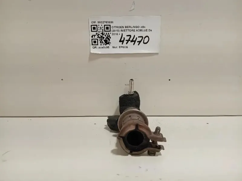 Iniettore Adblue 9802763880 Citroen Berlingo III 2015