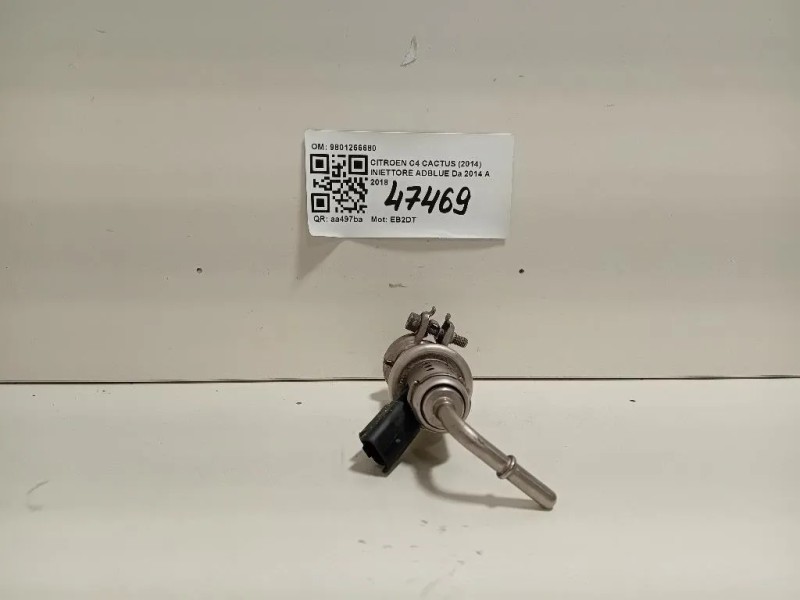 Iniettore Adblue 9801266680 Citroen C4 Cactus 2014