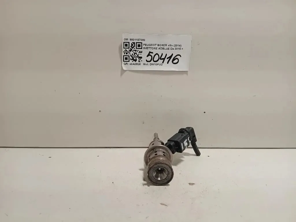 Iniettore Adblue 9801187080 Peugeot Boxer III 2014