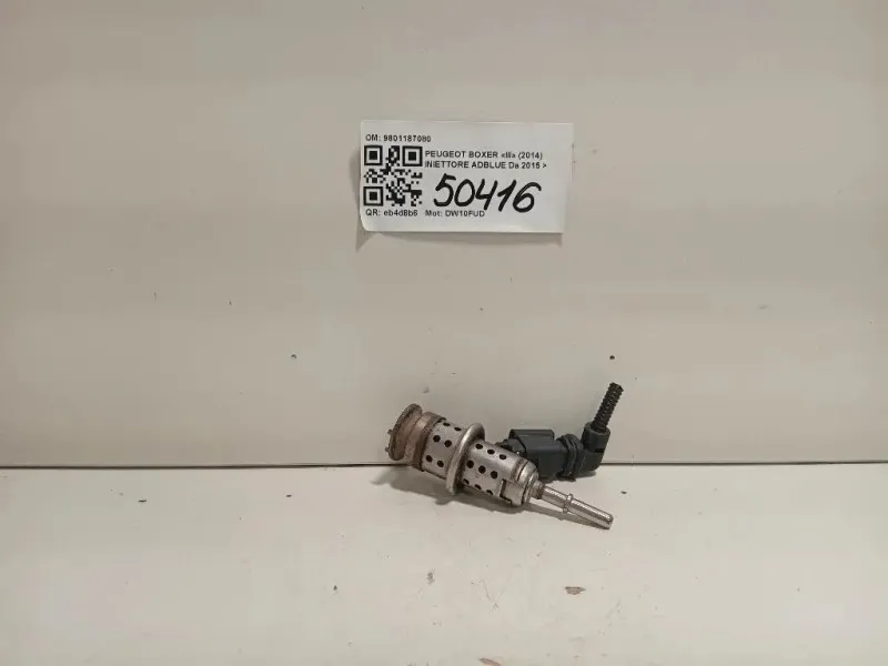 Iniettore Adblue 9801187080 Peugeot Boxer III 2014