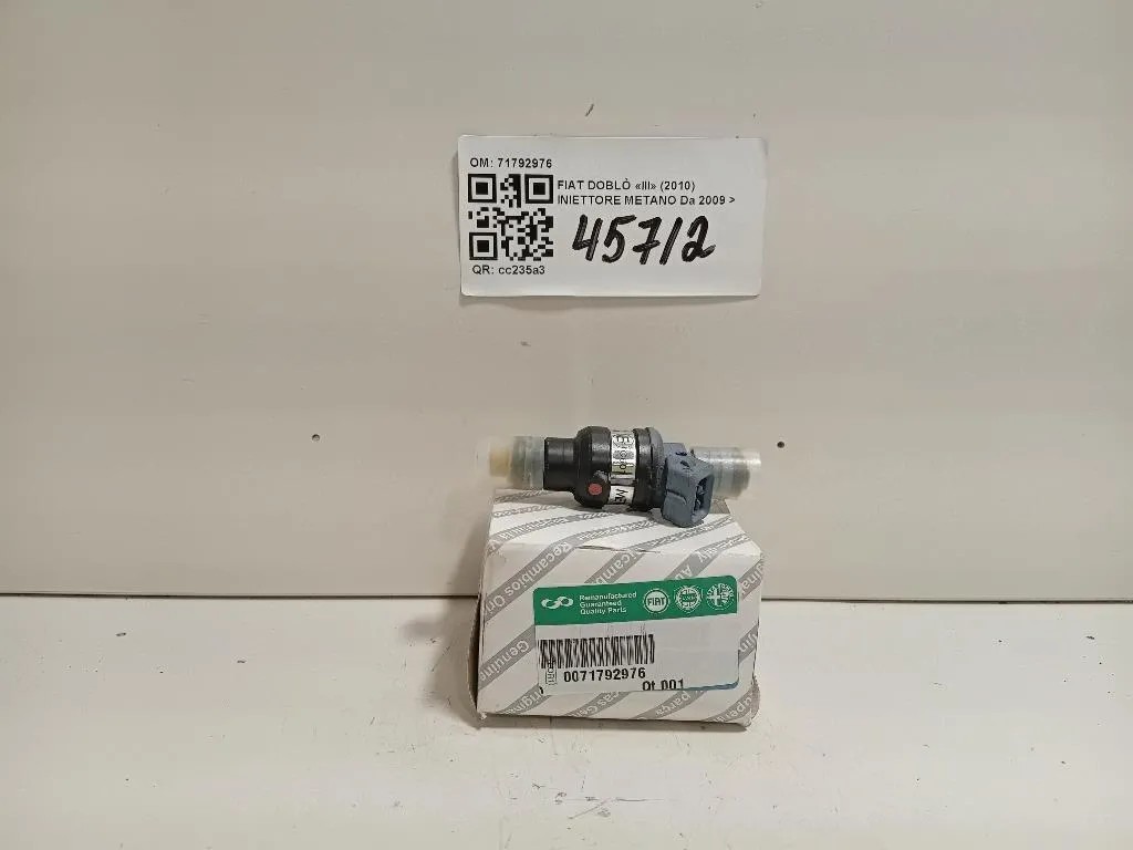 Iniettore Metano 71792976 Fiat Doblò III 2010