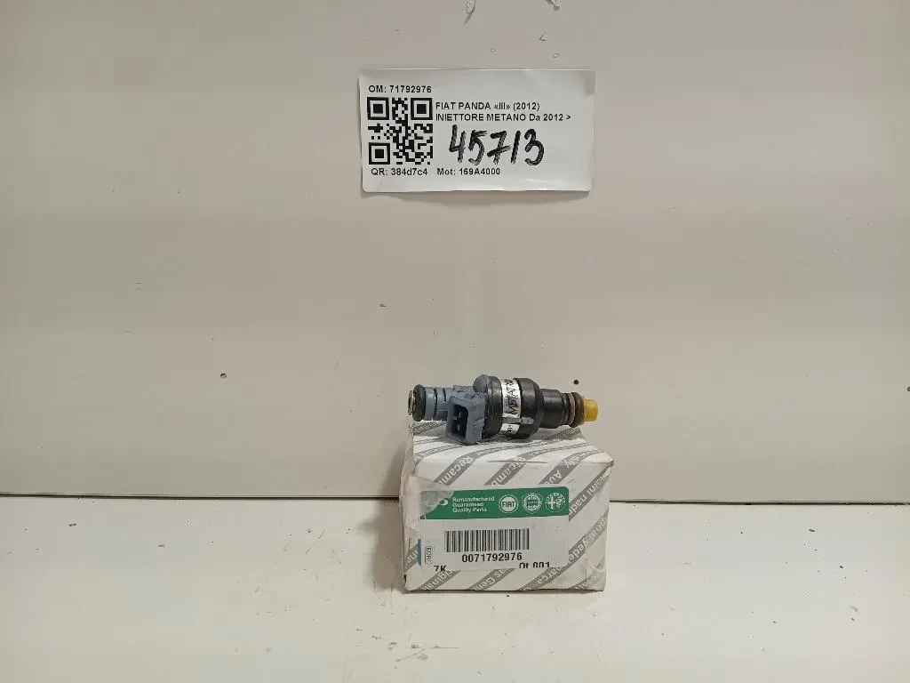 Iniettore Metano 71792976 Fiat Panda III 2012