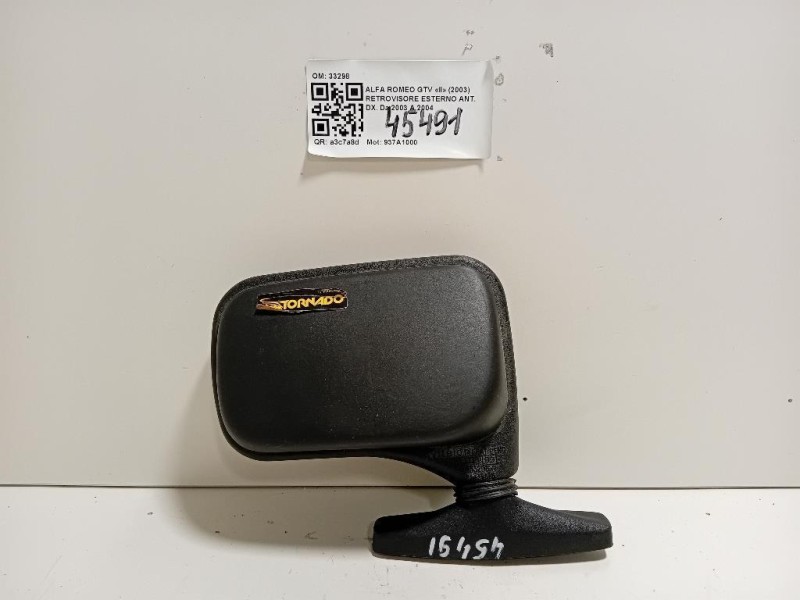 Retrovisore Esterno ANT DX 33298 Alfa Romeo GTV II 2003