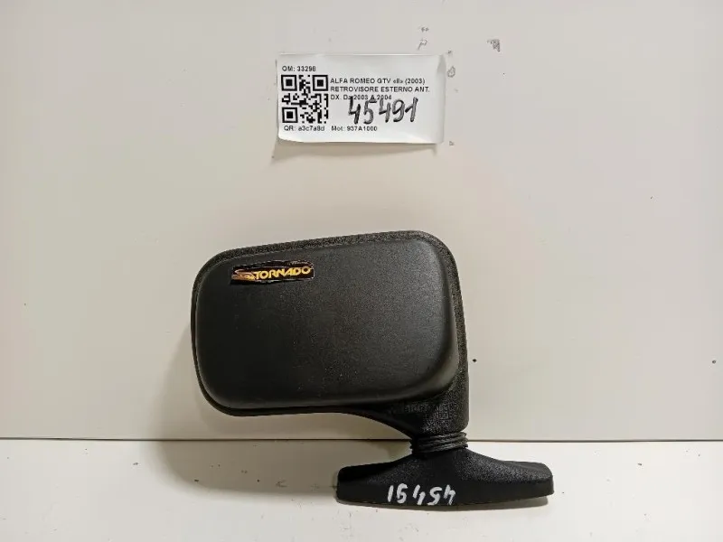 Retrovisore Esterno ANT DX 33298 Alfa Romeo GTV II 2003
