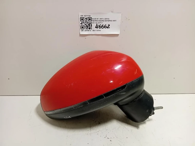Retrovisore Esterno ANT DX 7 FILI SPECCHIO VETRO SPECCHIETTO Audi A1 8X1 2010