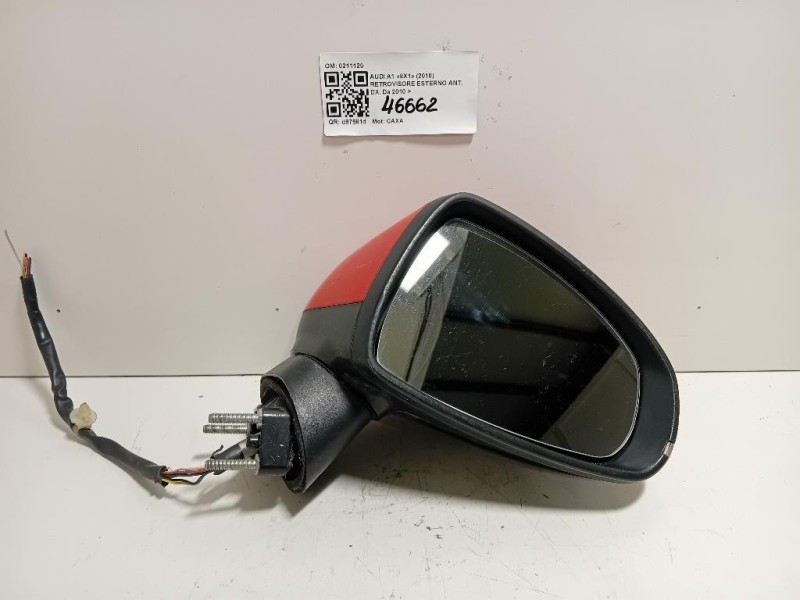 Retrovisore Esterno ANT DX 7 FILI SPECCHIO VETRO SPECCHIETTO Audi A1 8X1 2010
