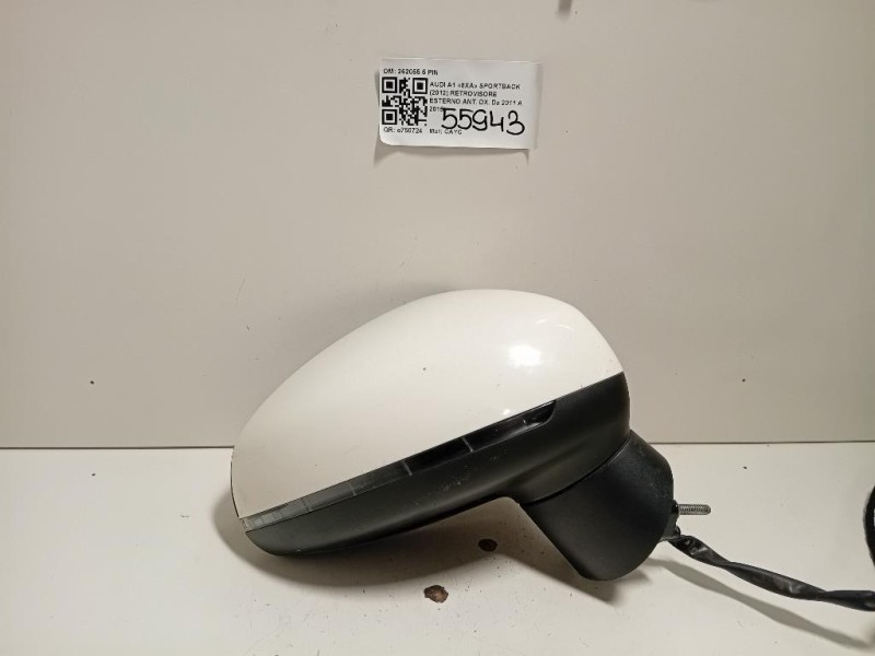 Retrovisore Esterno ANT DX 262055 5 PIN Audi A1 8XA Sportback 2012