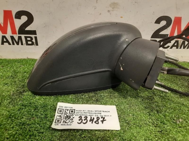 Retrovisore Esterno ANT DX 021120 Audi A1 8XA Sportback 2012