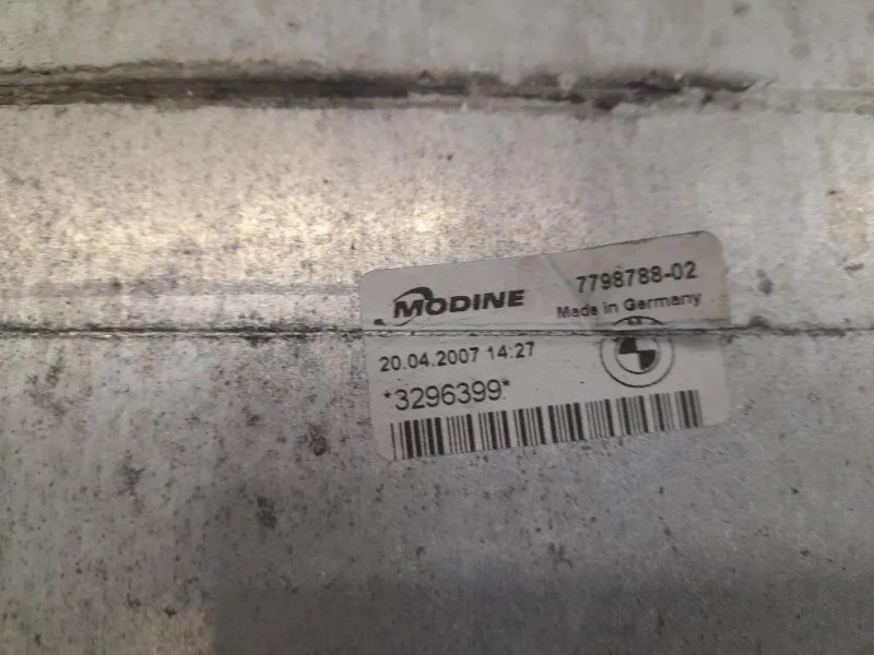 Intercooler 17517798788 Bmw Serie 1 E87 Berlina 2005