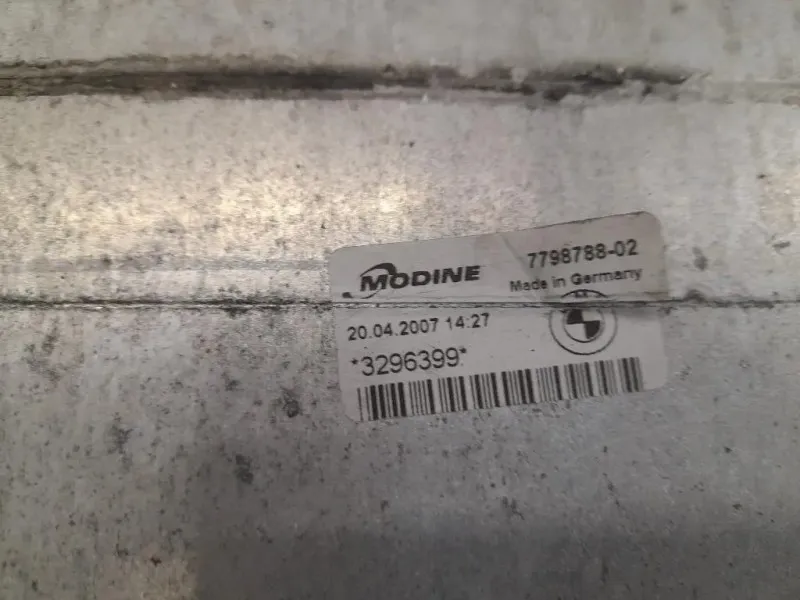 Intercooler 17517798788 Bmw Serie 1 E87 Berlina 2005