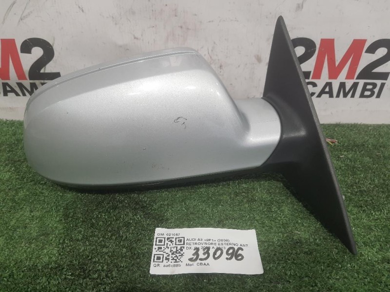 Retrovisore Esterno ANT DX 021057 Audi A3 8P1 2008