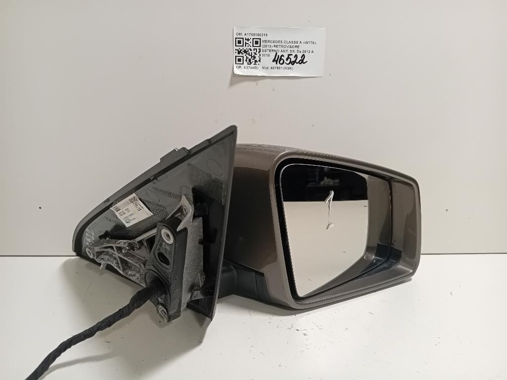 Retrovisore Esterno ANT DX A1768100216 Mercedes Classe A W176 2013