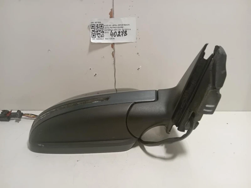 Retrovisore Esterno ANT DX 481506 Audi A3 8PA Sportback 2010