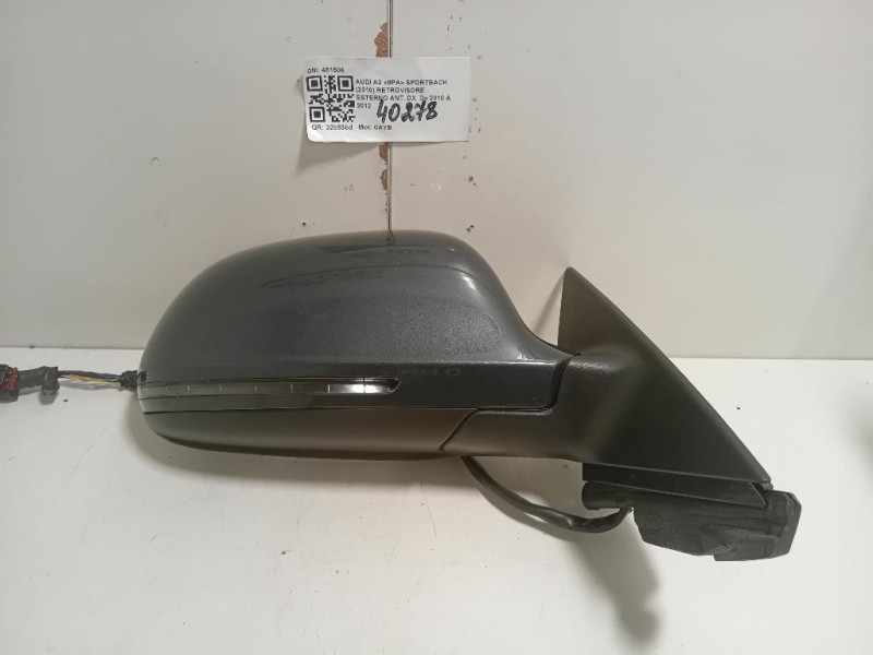 Retrovisore Esterno ANT DX 481506 Audi A3 8PA Sportback 2010