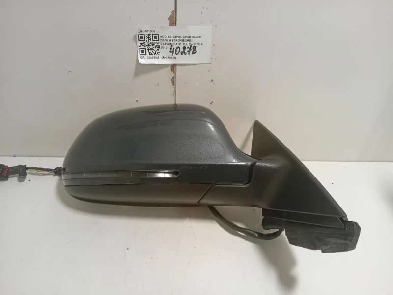 Retrovisore Esterno ANT DX 481506 Audi A3 8PA Sportback 2010