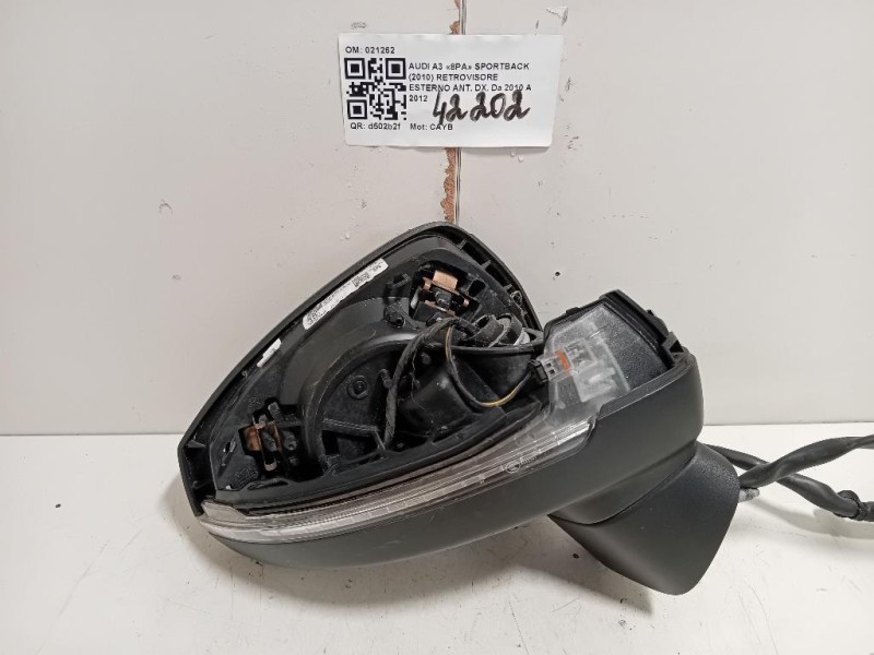 Retrovisore Esterno ANT DX 021262 6 FILI Audi A3 8PA Sportback 2010