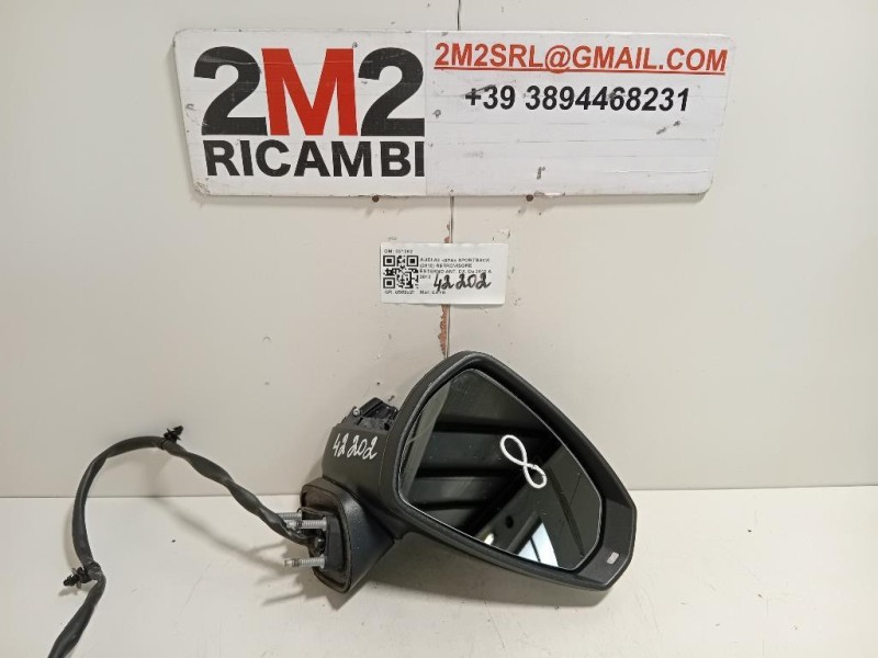 Retrovisore Esterno ANT DX 021262 6 FILI Audi A3 8PA Sportback 2010