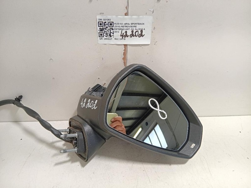 Retrovisore Esterno ANT DX 021262 6 FILI Audi A3 8PA Sportback 2010