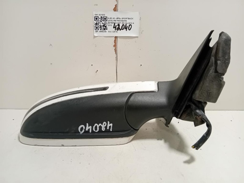 Retrovisore Esterno ANT DX 8P1858532EC01C Audi A3 8PA Sportback 2010
